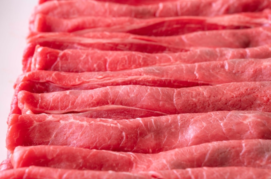 黒毛和牛ウチモモ 350g 【贈答用お肉セット / すきやき・しゃぶしゃぶ用】